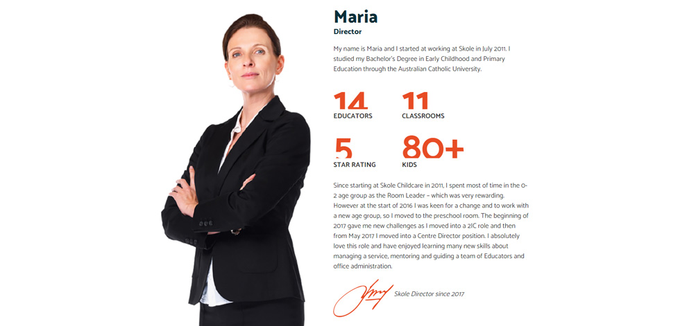 Teacher profile