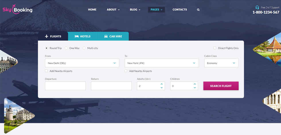 Home page