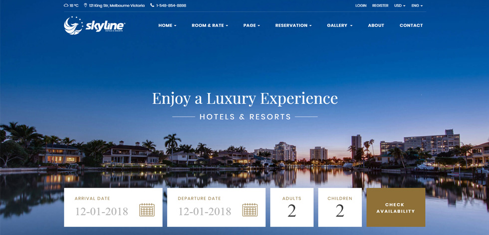 Home page
