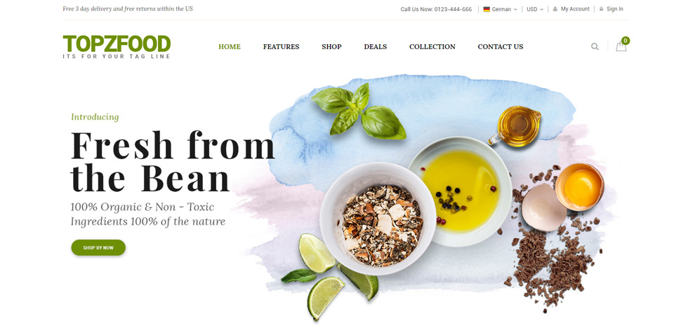 Home page