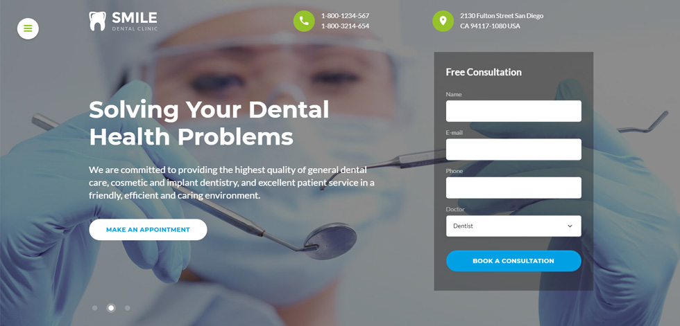 Home page