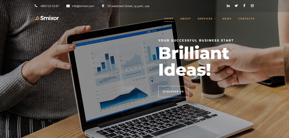 Home page