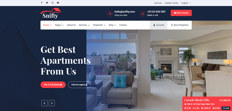 Home page