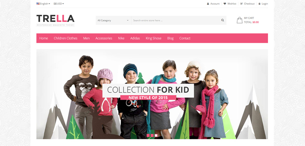 Home page
