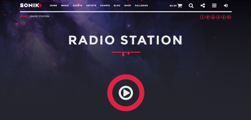 Home page