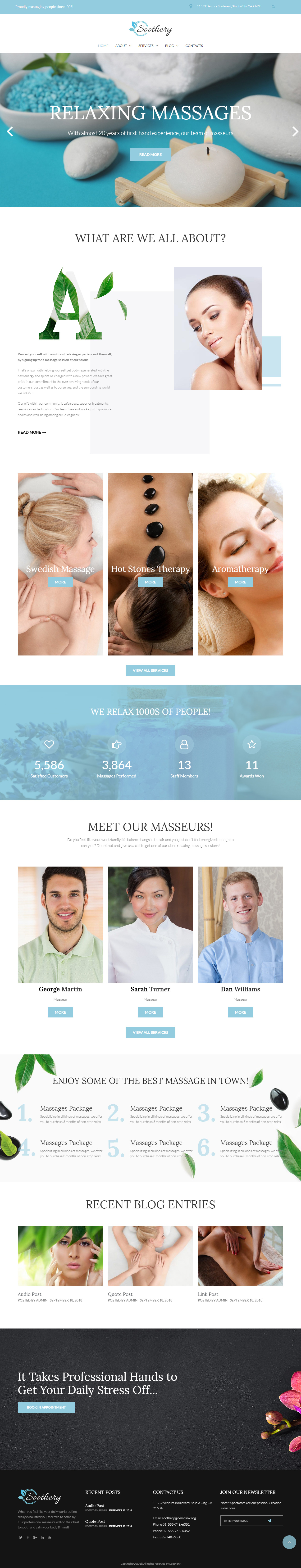 Soothery Best Wellness WordPress Themes