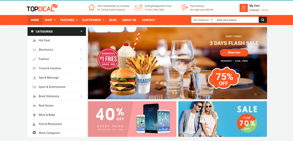 Home page