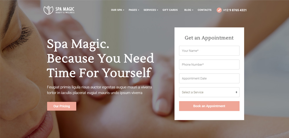 Home page