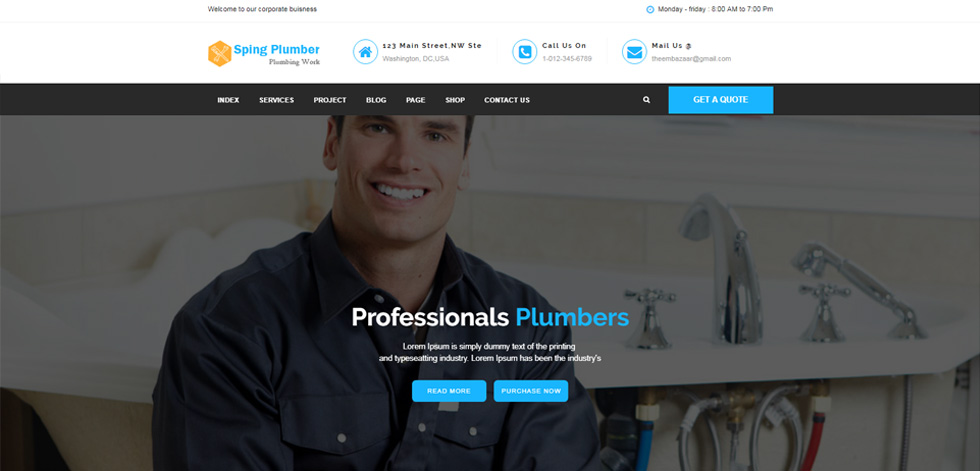 Home page
