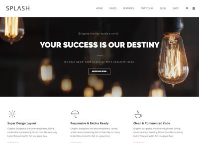 Latest Responsive Drupal Creative Theme 2018