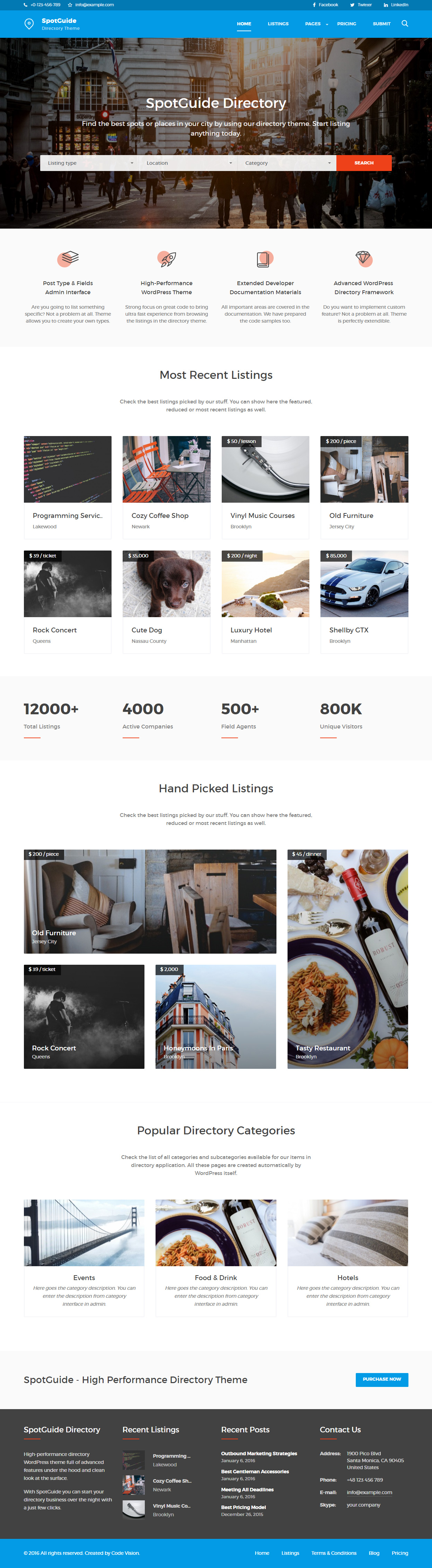 SpotGuide  WordPress Dating Themes