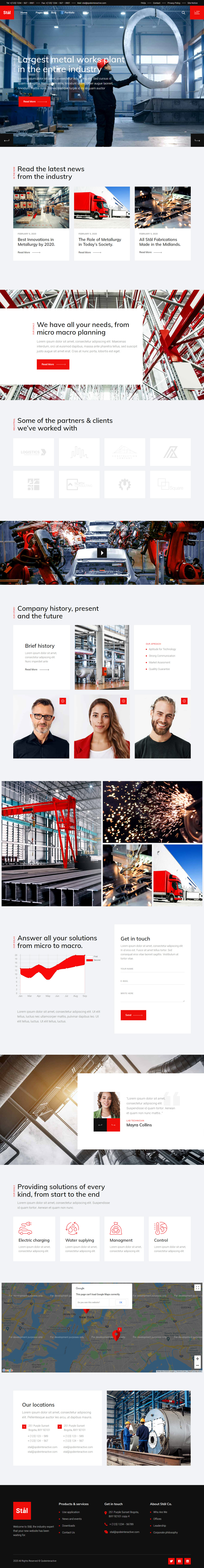 Stal WordPress WPBakery Page Builder Themes