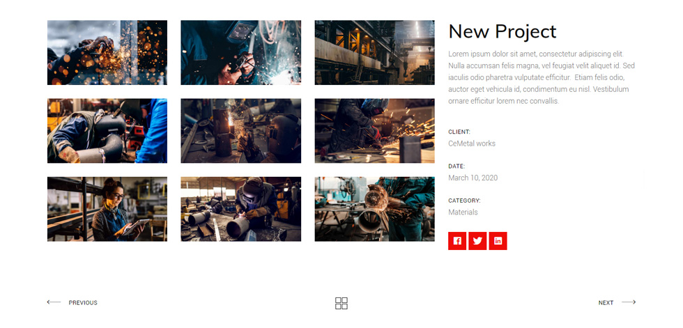 Portfolio single