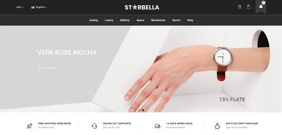 Home page