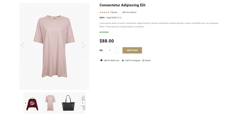 Product page