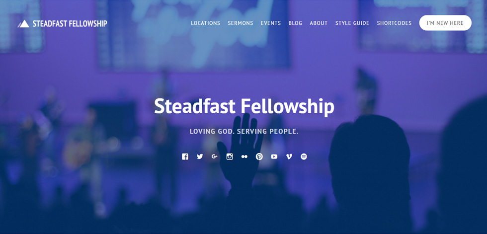Home page