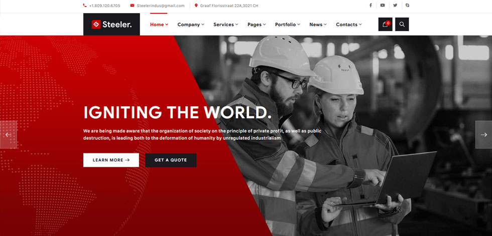 Home page