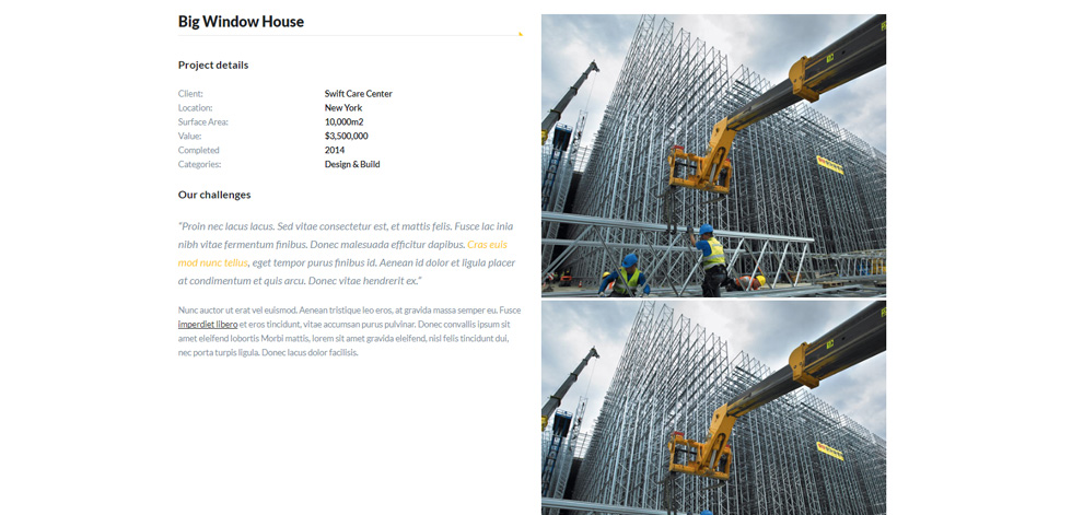 Project detail