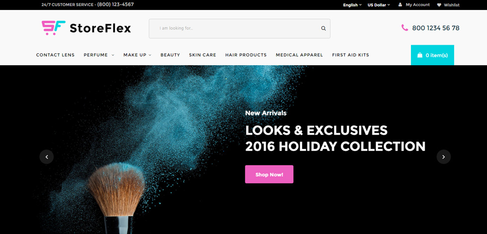 Home page