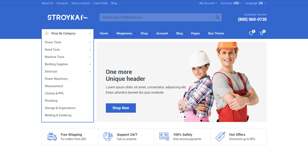 Home page