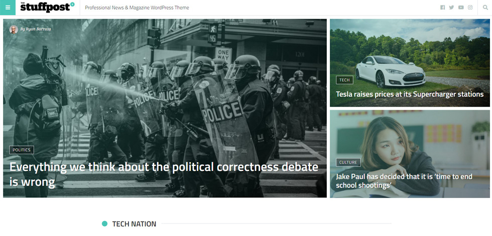 Home page