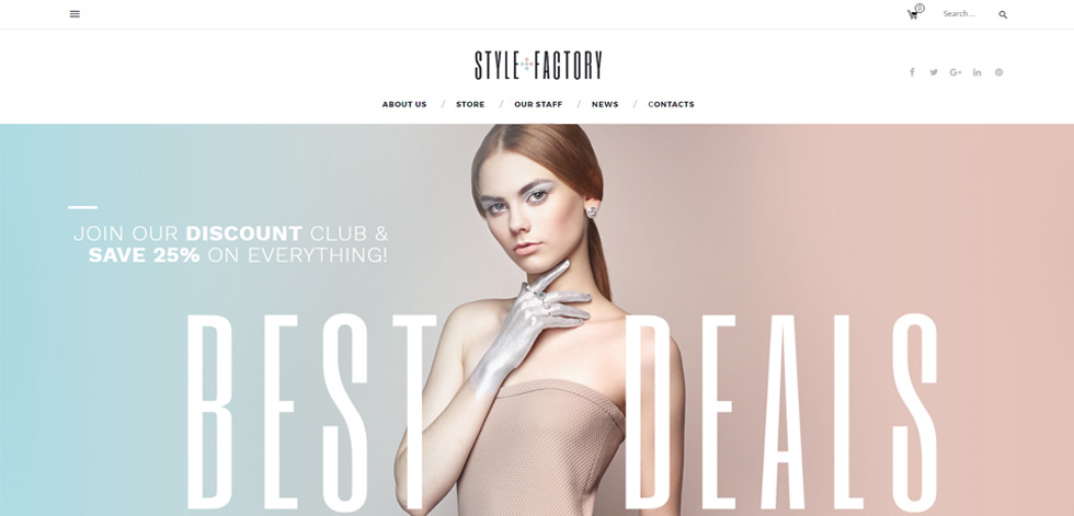 Home page