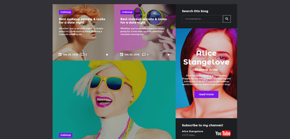 Category page