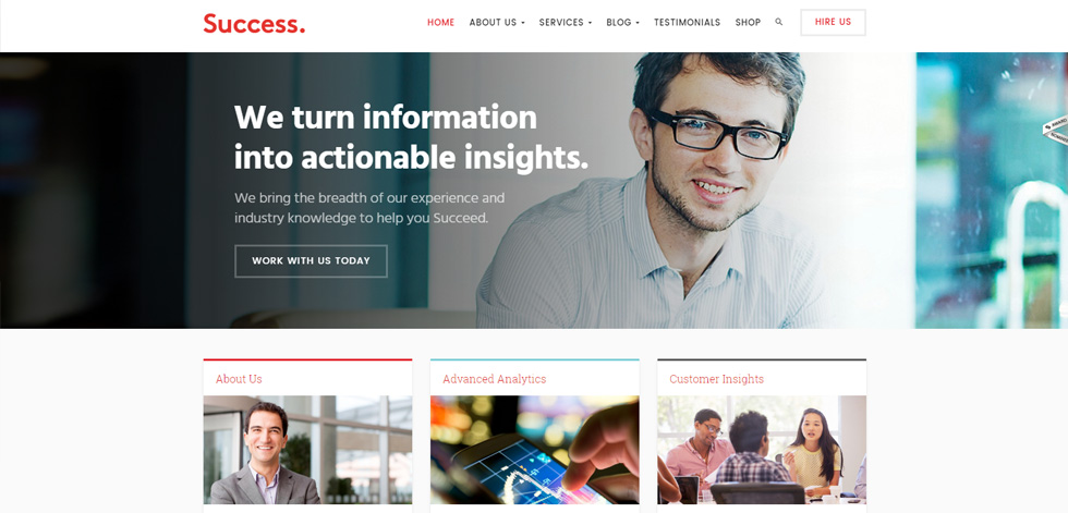 Home page
