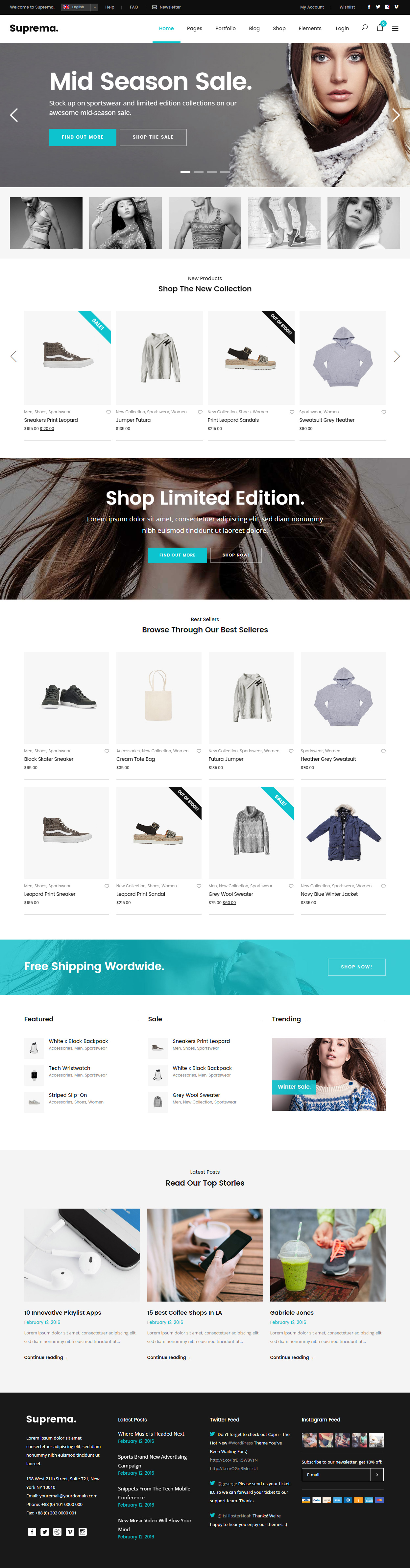 Suprema Top Themeforest Themes