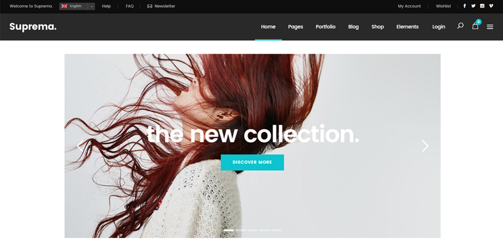 Home page