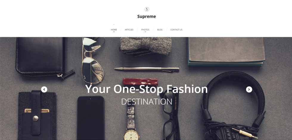 Home page