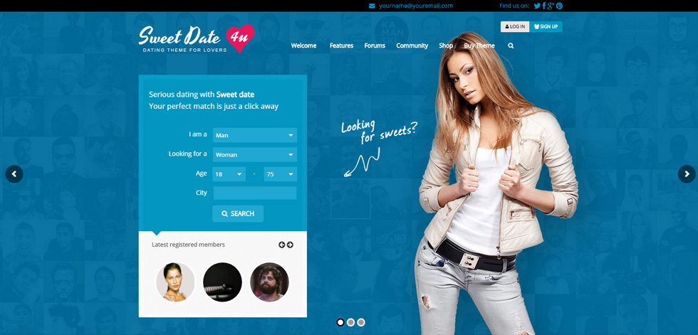 Home page