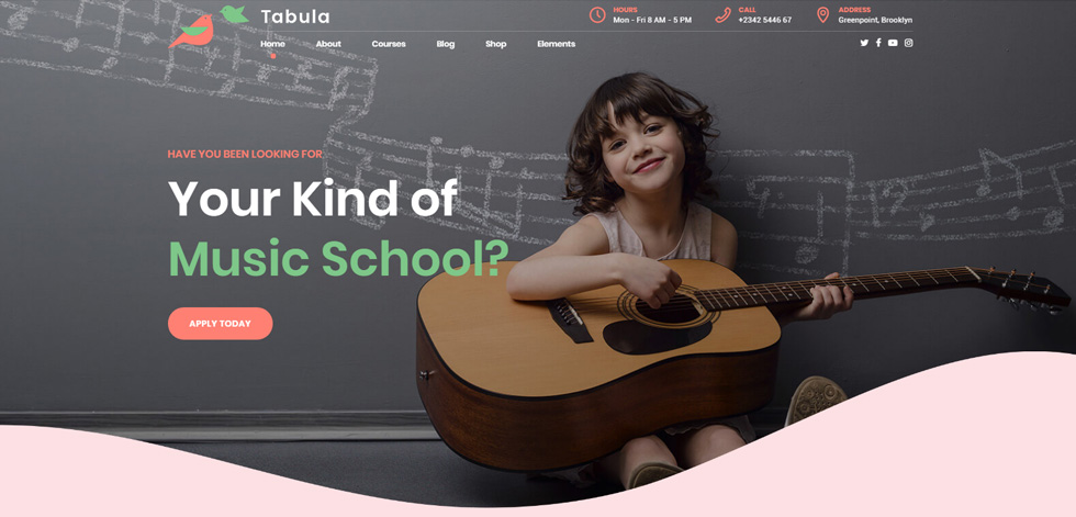 Home page