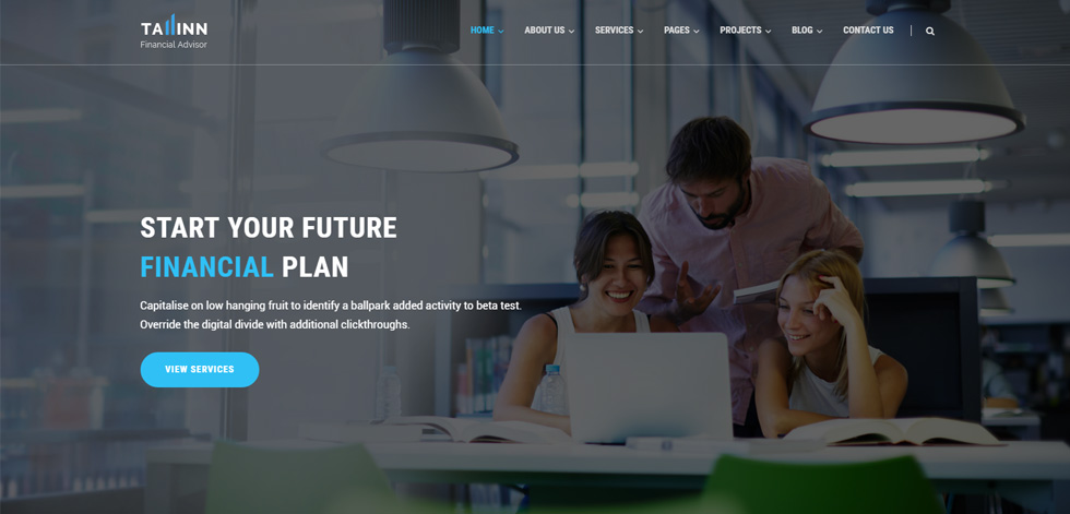 Home page