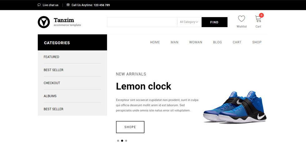 Home page