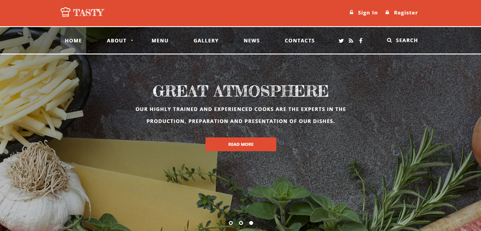 Home page