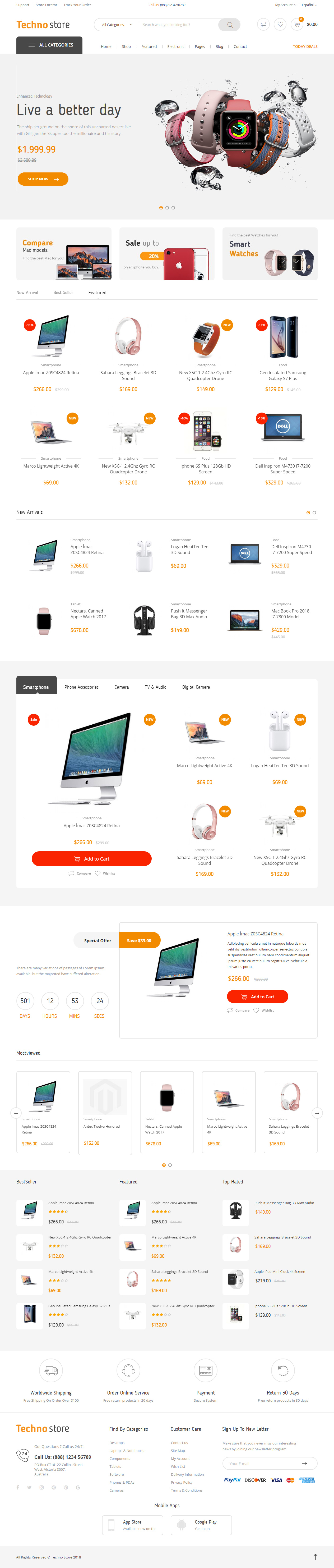 Techno Magento 2 Themes