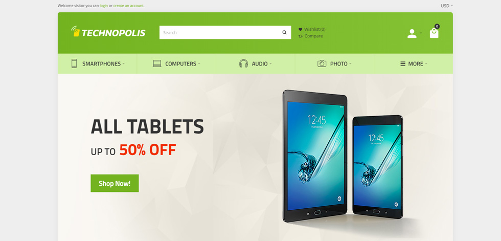 Home page