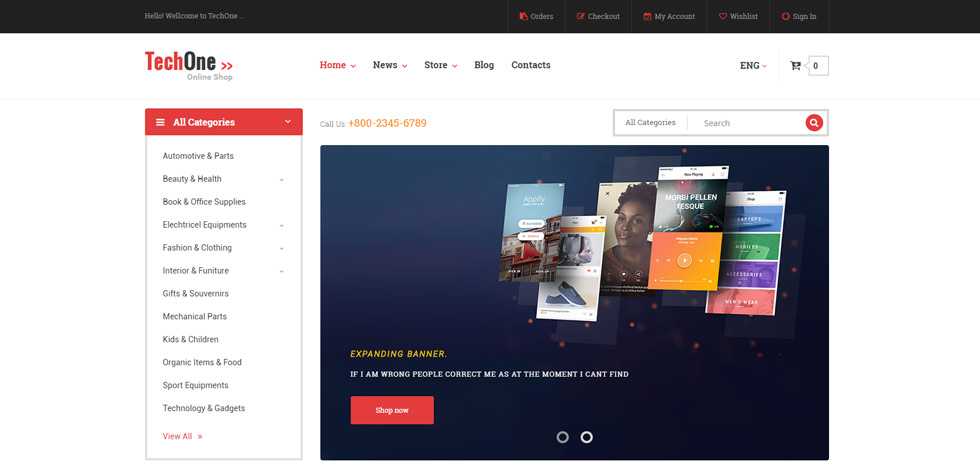 Home page
