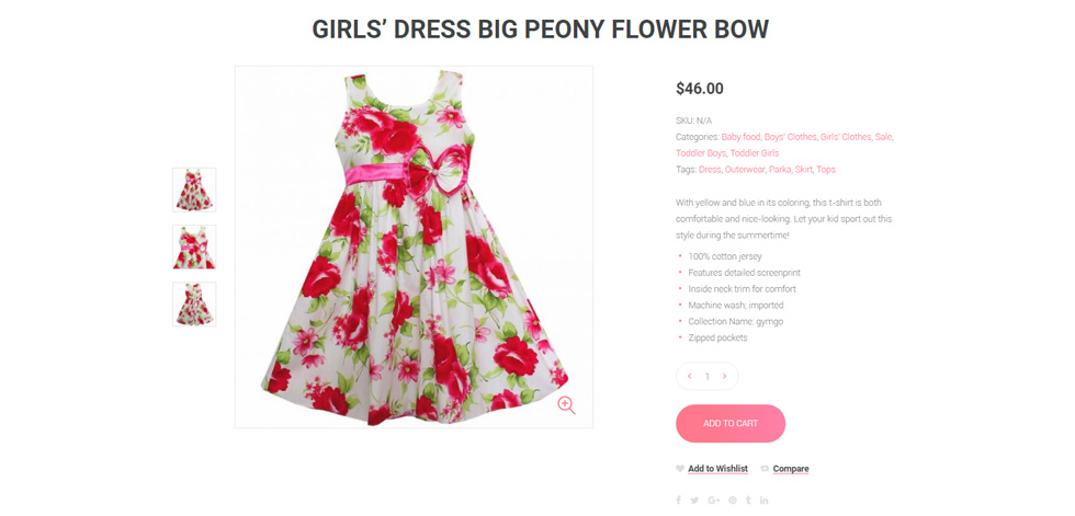 Product page