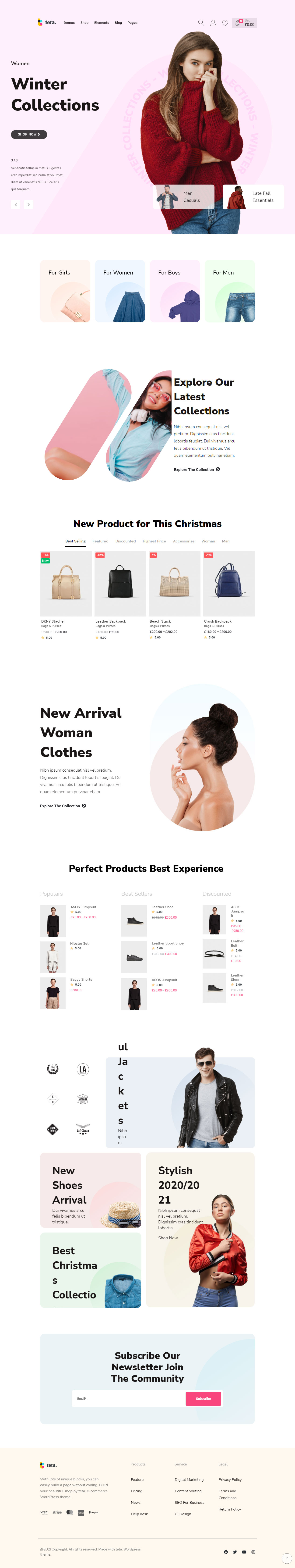Teta Woocommerce Themes