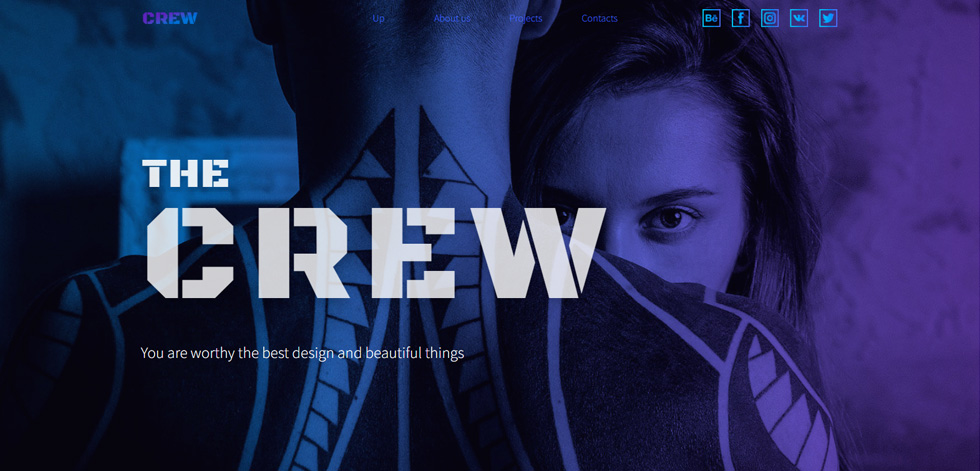 Home page