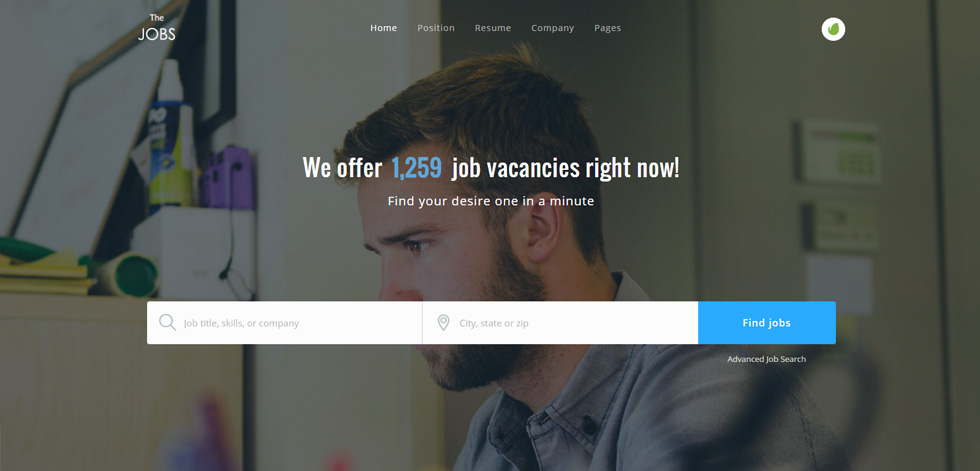 Home page