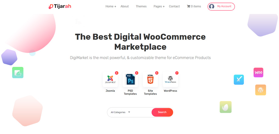 Home page
