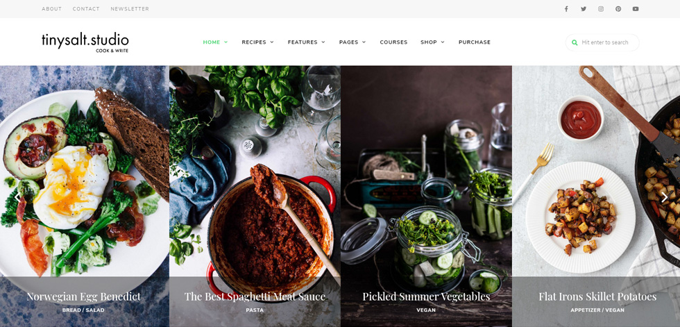Home page