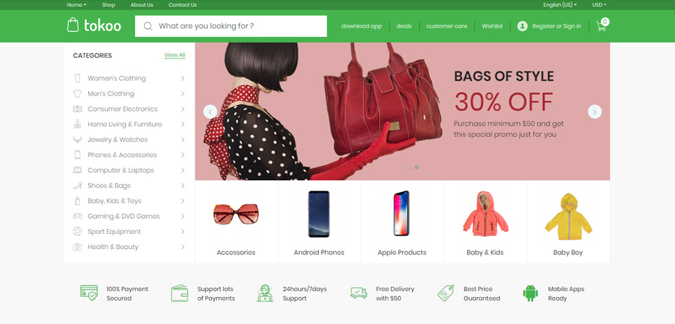 Home page