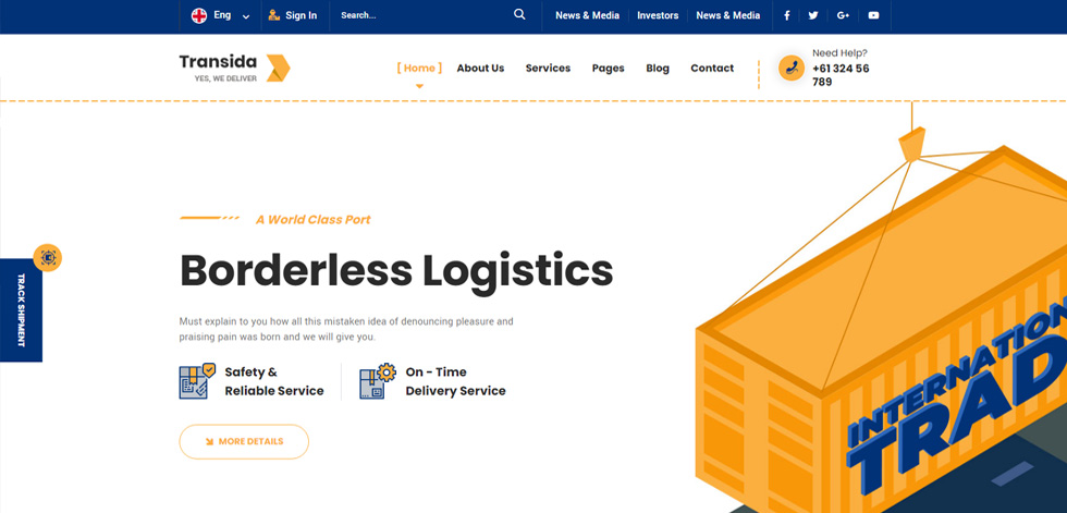 Home page