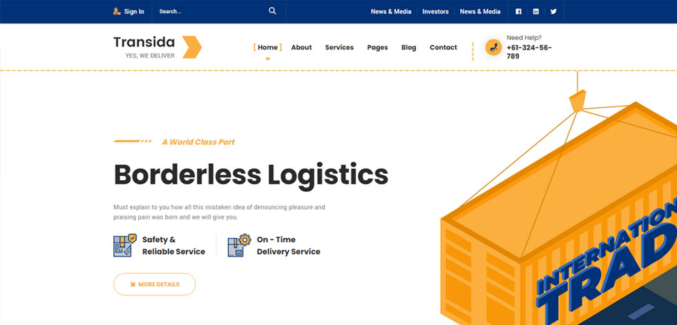 Home page