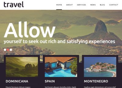 Best Responsive Joomla Travel Templates 2017