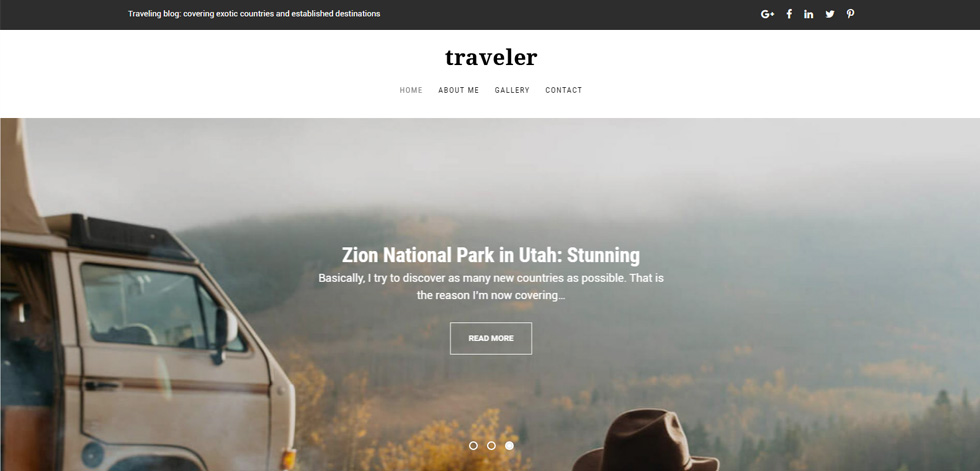 Home page